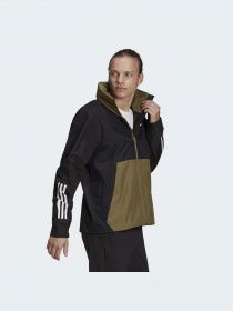 Ветровка Adidas 3 Stripes модель H65774 Ветровка Adidas 3 Stripes модель H65774 Фото