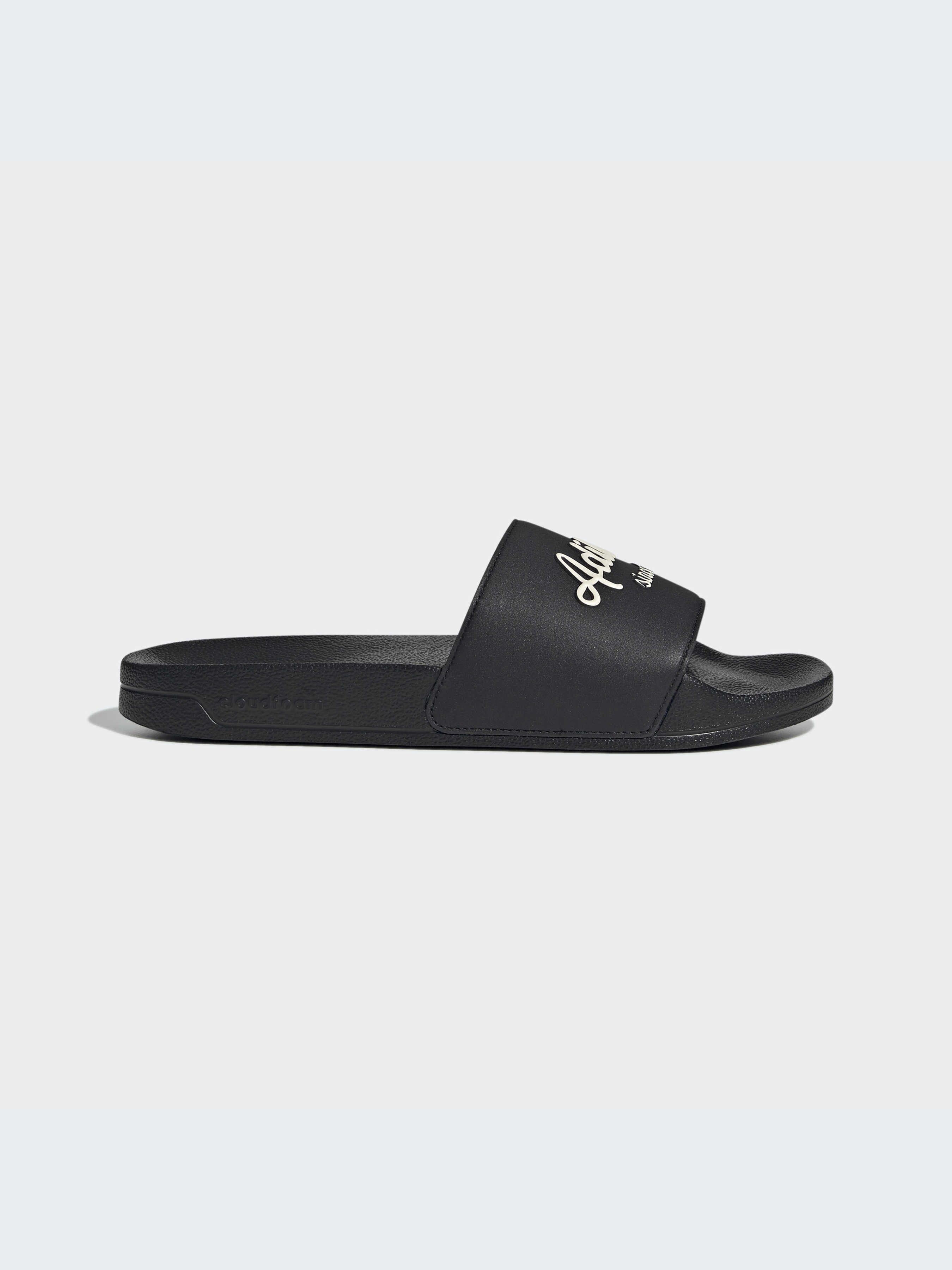 Жіночі Шльопанці adidas Adilette (GW8747) колір чорний, матеріал синтетичний матеріал