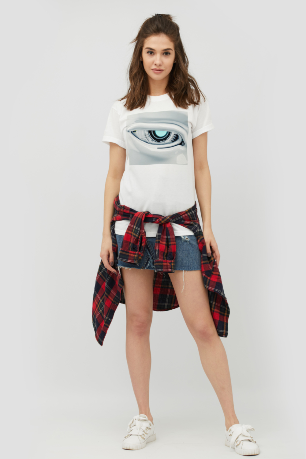 YAPPI Футболки і поло (WW2186) Жіноче колір - Білий матеріал - Бавовна