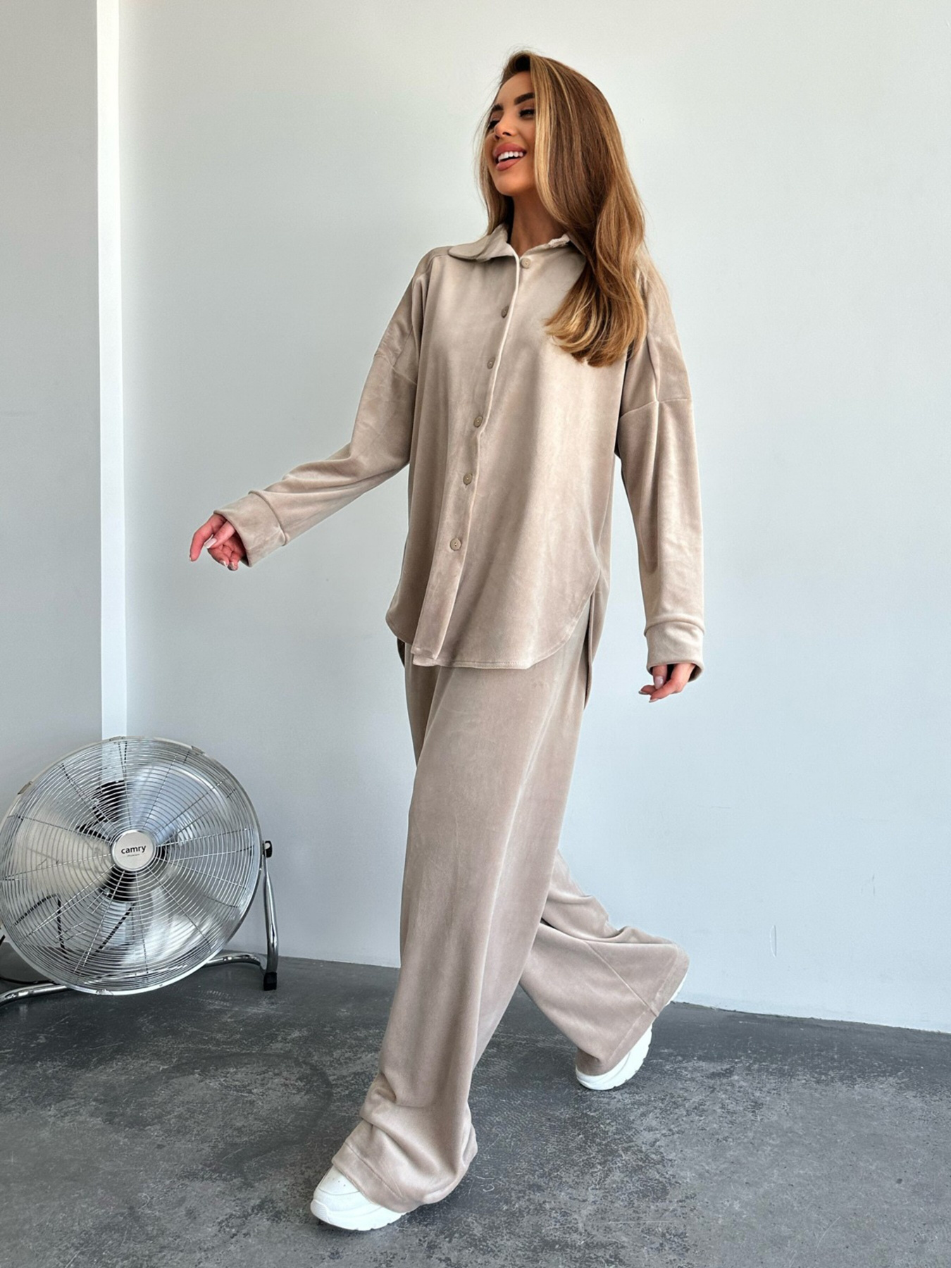 Костюм ISSA Plus модель 14188_beige Фото