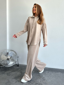 Костюм ISSA Plus модель 14188_beige Фото