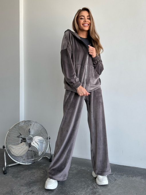 Костюм ISSA Plus модель SA-483_brown Фото