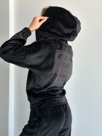 Повсякденний костюм ISSA Plus модель SA-483_black Фото