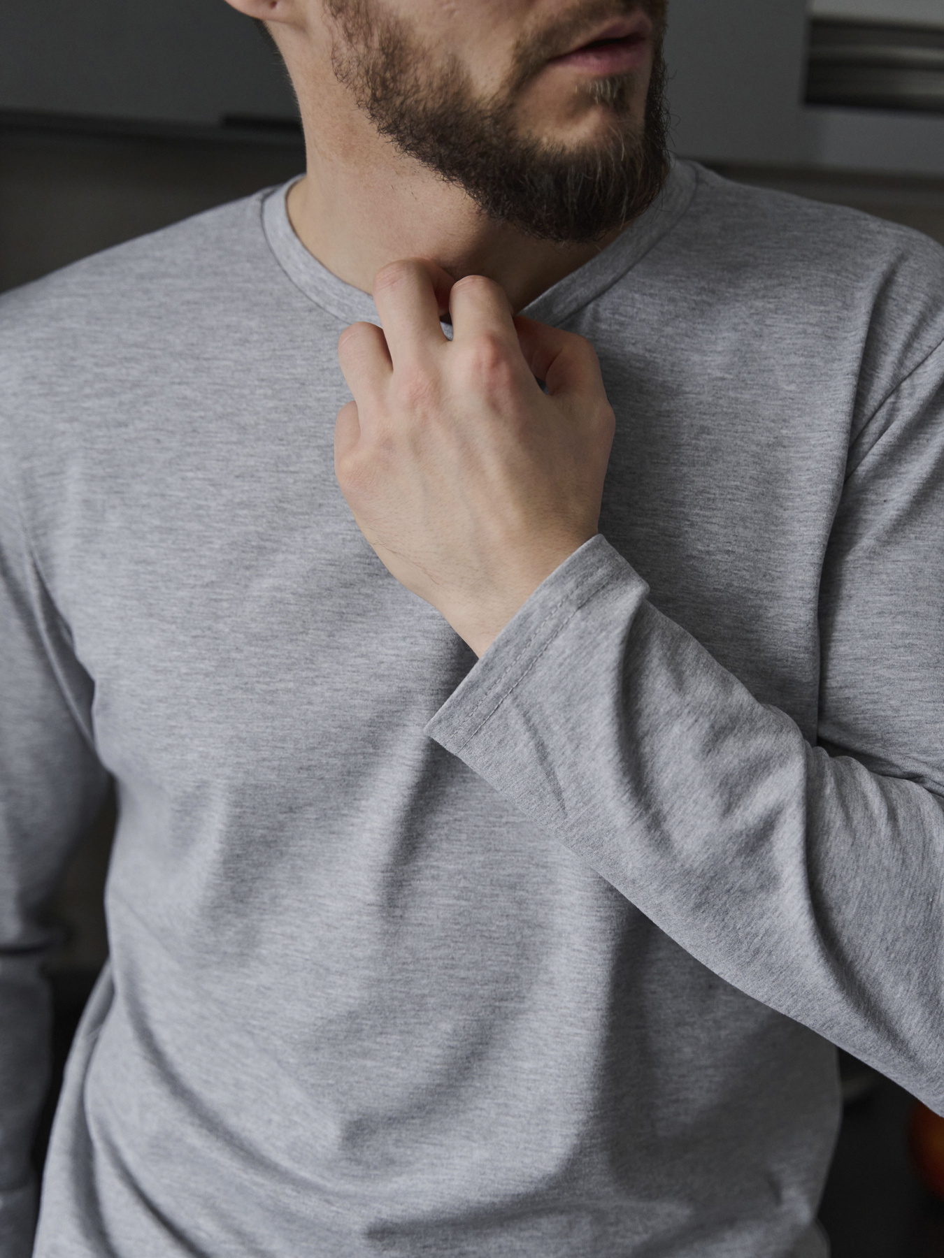 Лонгслив HANDY WEAR Cotton Basic модель 0641 Фото