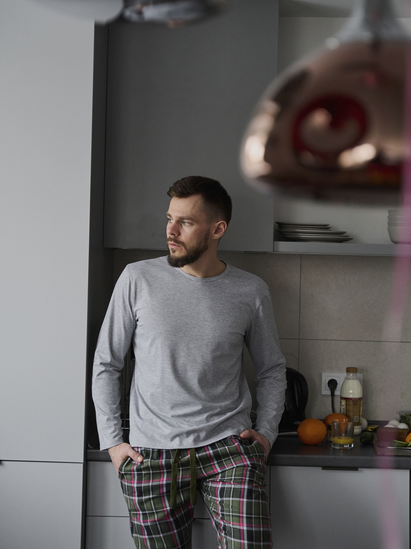 Лонгслів HANDY WEAR Cotton Basic модель 0641 Фото