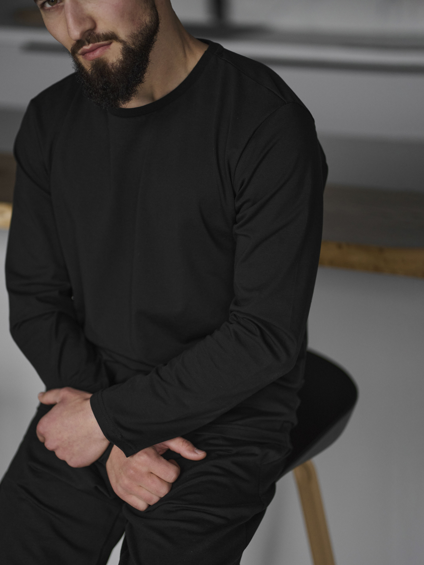 Лонгслив HANDY WEAR Cotton Basic модель 0642 Фото