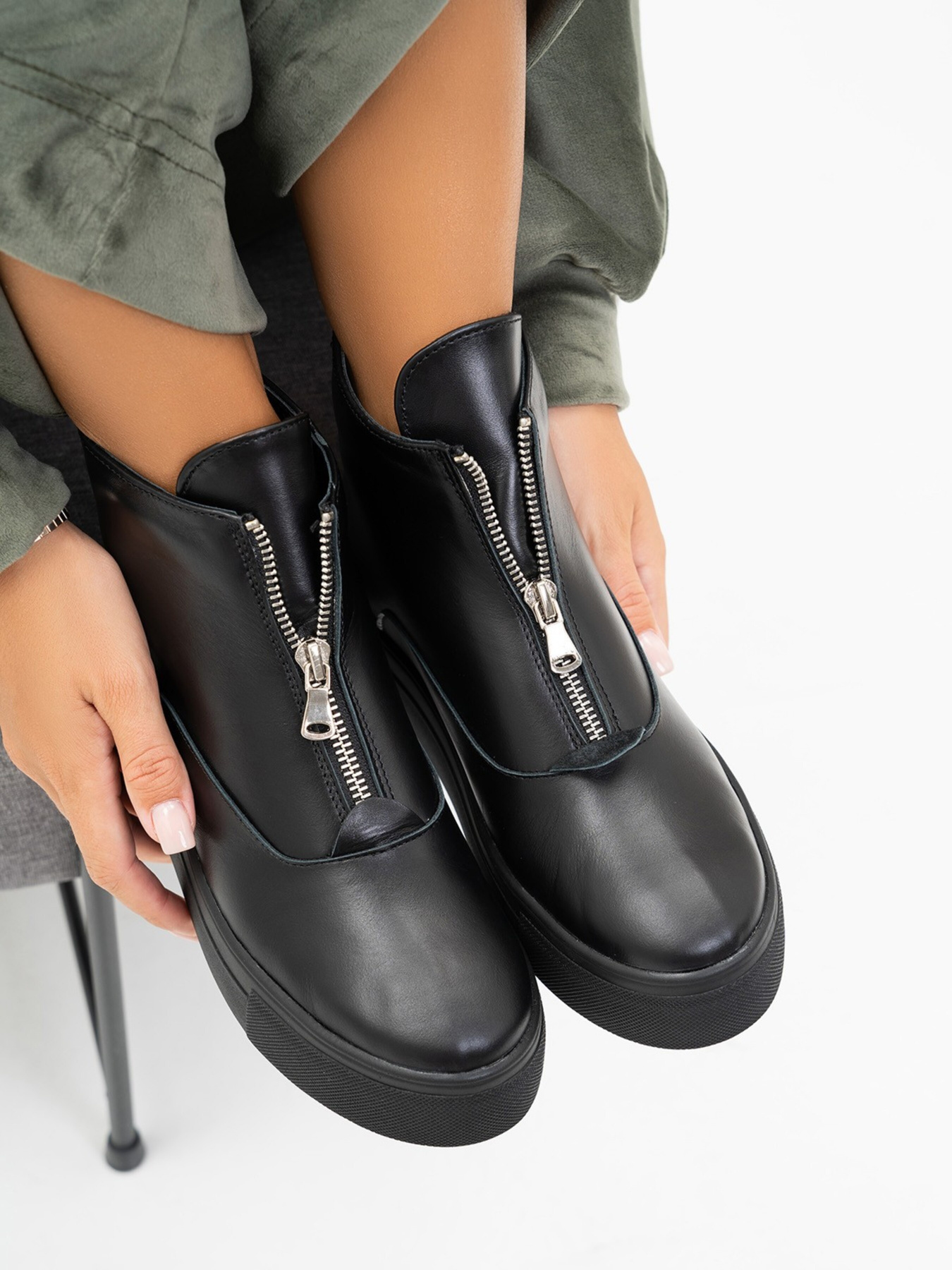 Черевики ISSA Plus модель OB2-268_black Фото