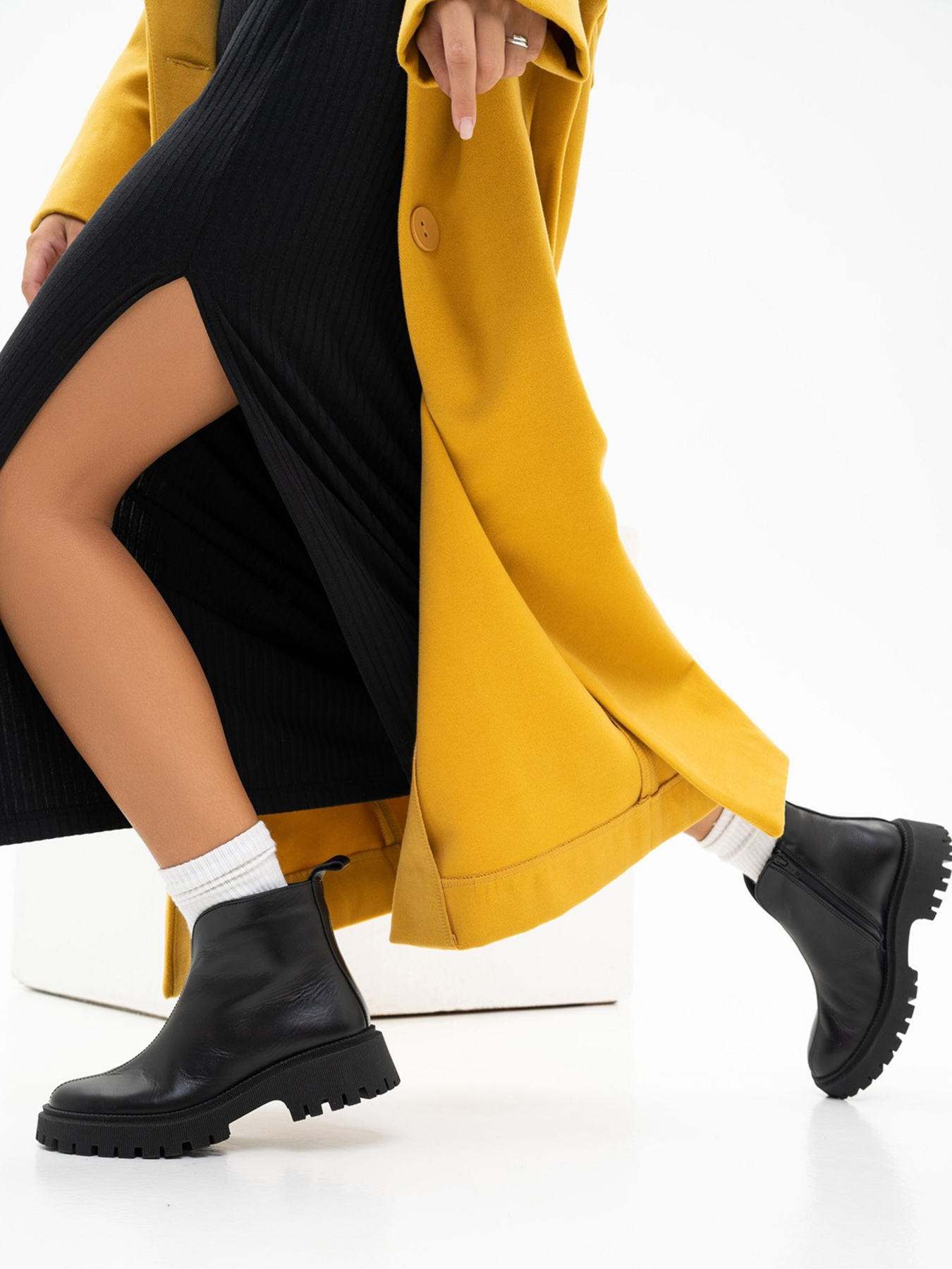 Ботинки ISSA Plus модель OB2-272_black Фото