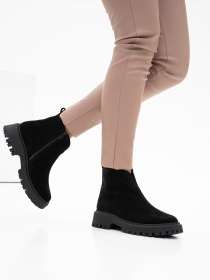 Ботинки ISSA Plus модель OB2-273_black Фото