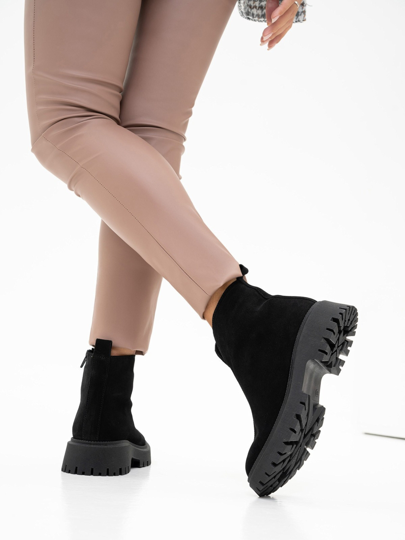 Ботинки ISSA Plus модель OB2-273_black Фото