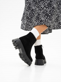 Ботинки ISSA Plus модель OB2-279_black Фото