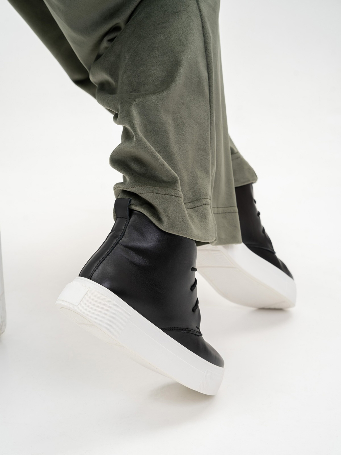 Ботинки ISSA Plus модель OB2-280_black Фото