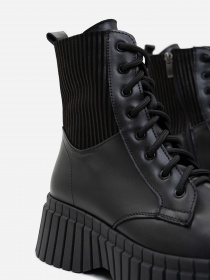 Ботинки ISSA Plus модель OB2-287_black Фото