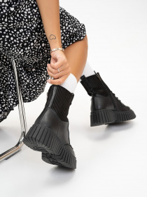 Ботинки ISSA Plus модель OB2-287_black Фото