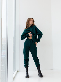 Спортивный костюм BAVNA модель 1102green Фото