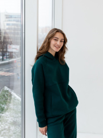 Спортивний костюм BAVNA модель 1102green Спортивний костюм BAVNA модель 1102green Фото