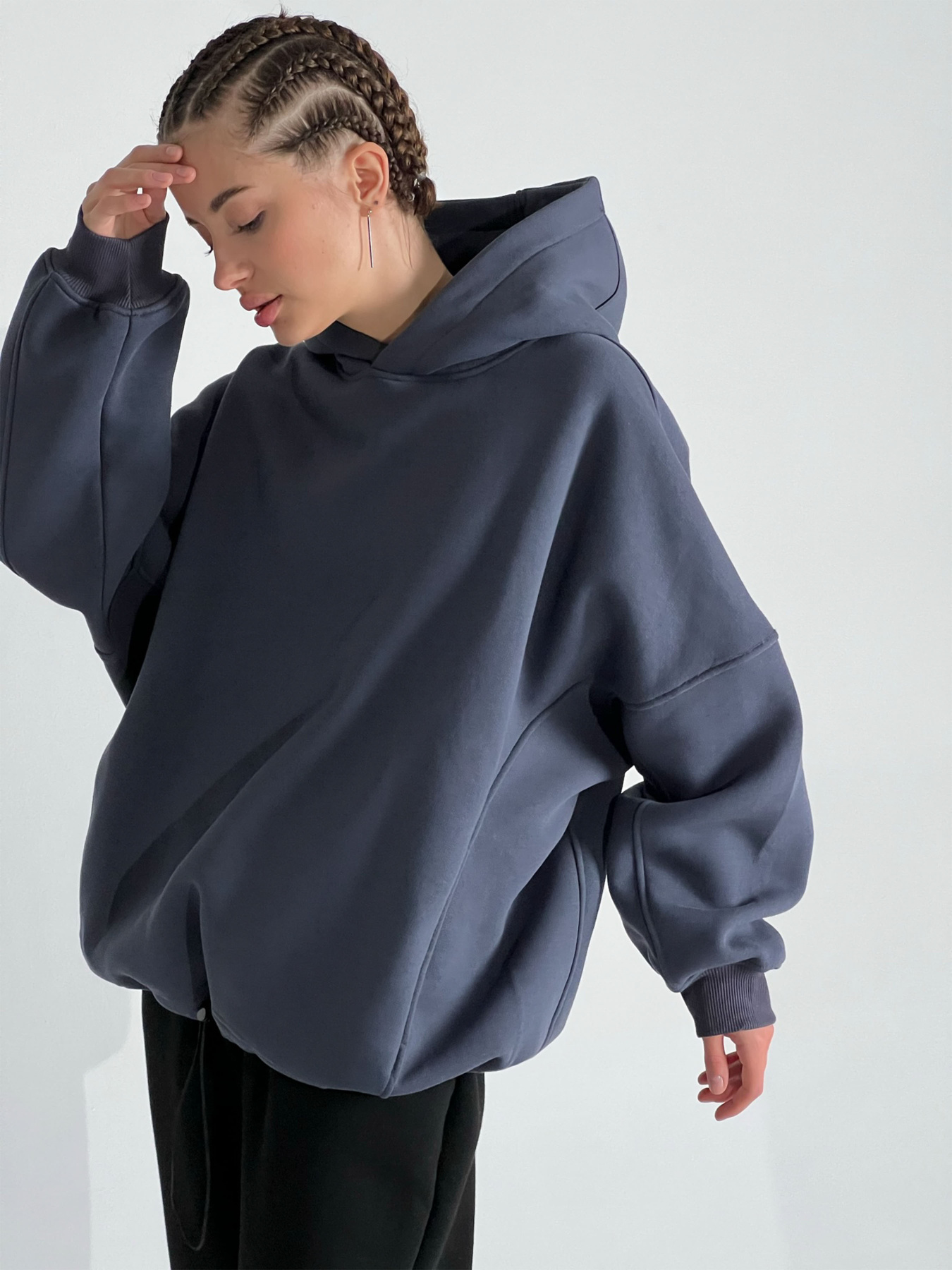 Худи IJ модель ij-hoodie-grafit Фото