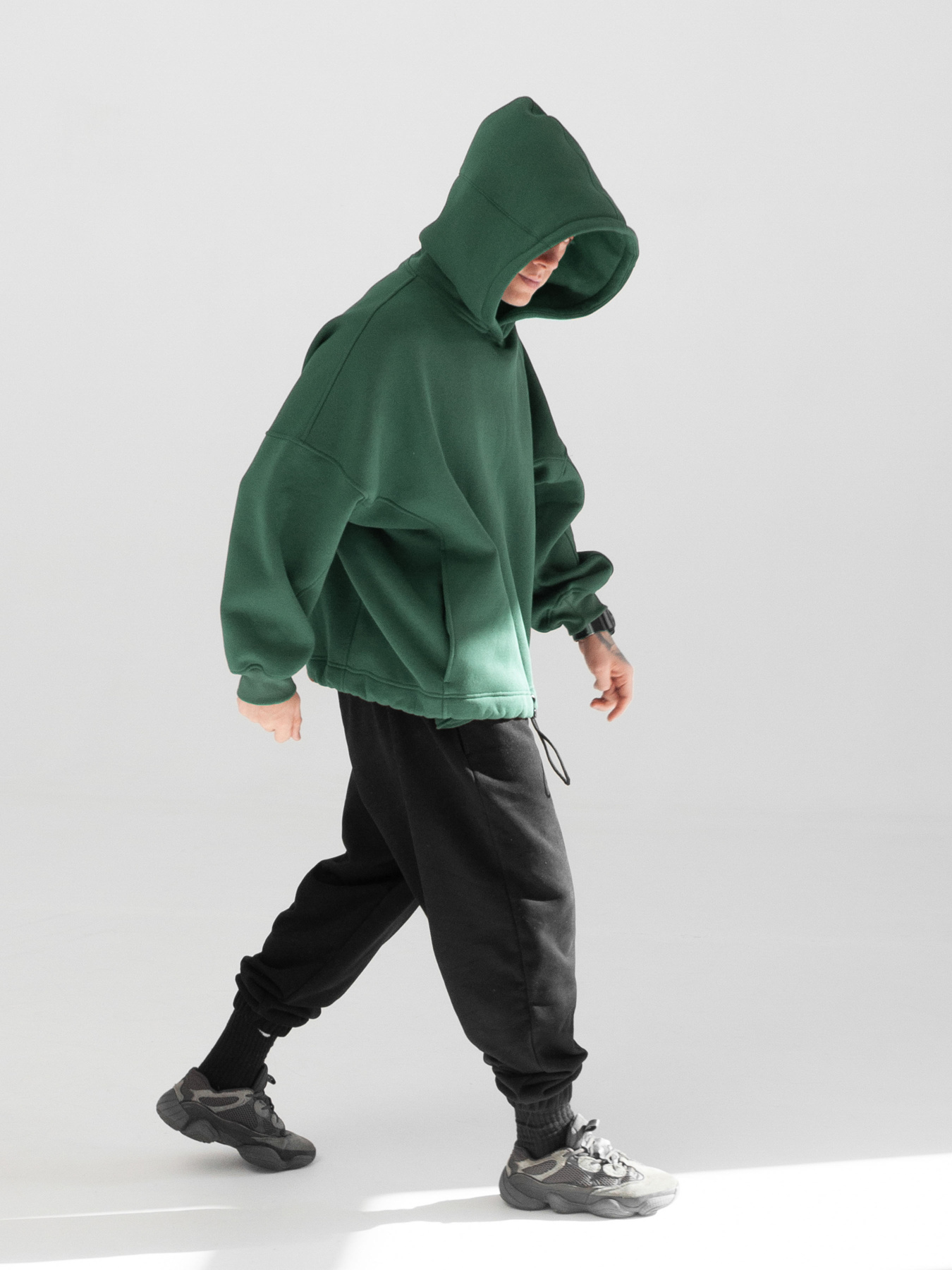 Худи IJ модель ij-hoodie-green-men Фото