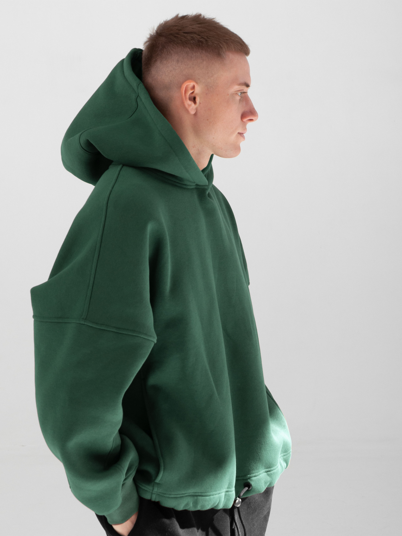 Худі IJ модель ij-hoodie-green-men Фото
