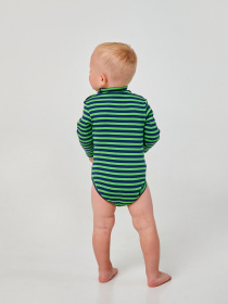 Боді для немовлят SMIL модель smil_102752-1-poloska-salatovo-sinaa Боді для немовлят SMIL модель smil_102752-1-poloska-salatovo-sinaa Фото