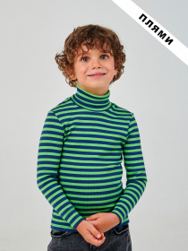 Водолазка SMIL модель smil_114953-1-poloska-salatovo-sinaa Фото