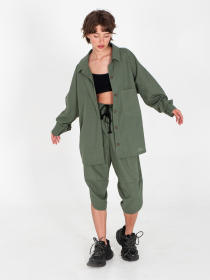 Рубашка IJ модель ij-sorochka-linen-haki Фото