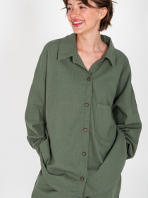 Рубашка IJ модель ij-sorochka-linen-haki Фото