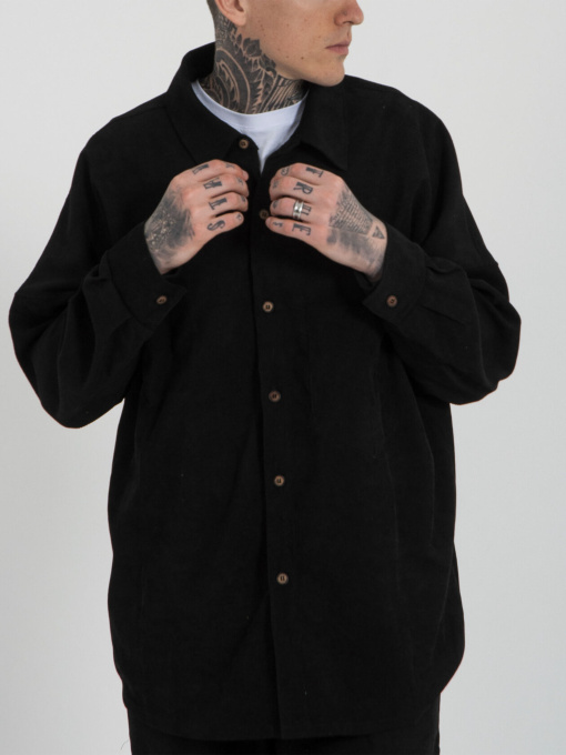 Рубашка IJ модель ij-sorochka-velvet-black-men Фото