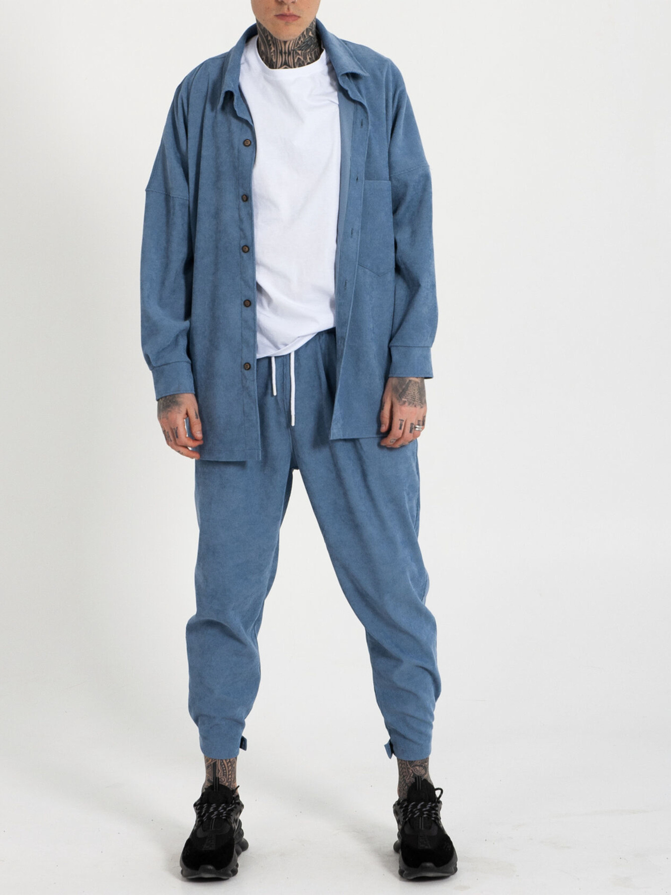 Сорочка IJ модель ij-sorochka-velvet-blue-men Фото