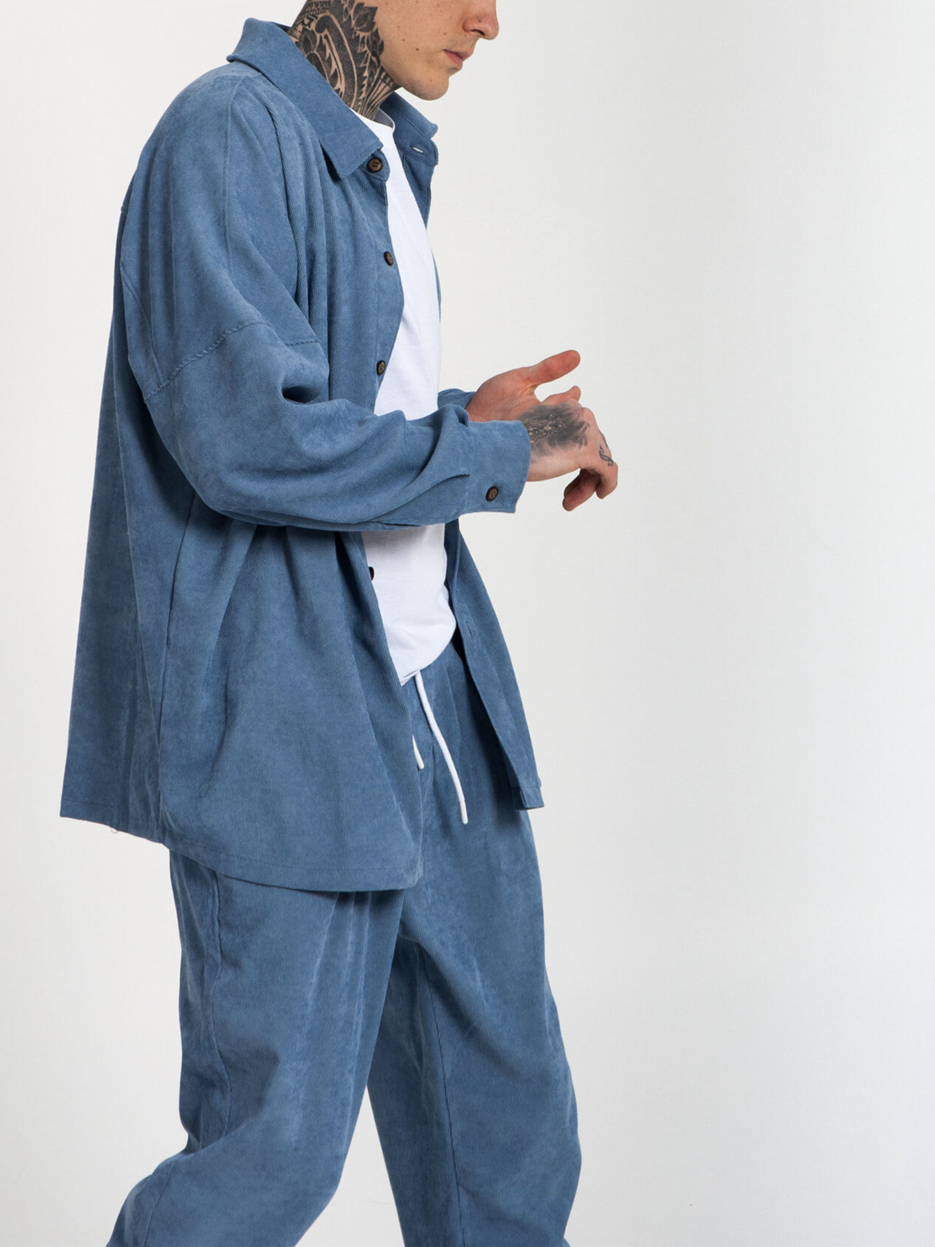 Сорочка IJ модель ij-sorochka-velvet-blue-men Фото