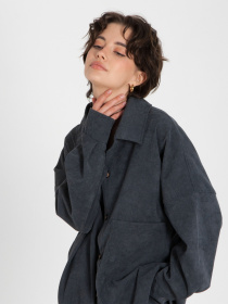 Рубашка IJ модель ij-sorochka-velvet-grafit Фото