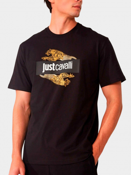 Футболкалар мен поло жейделер Just Cavalli үлгі 74OBHF07-CJ200-G89 Фото