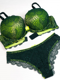 Комплект білизни ISSA Plus модель BL2-861_green Фото