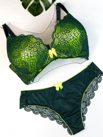 Комплект білизни ISSA Plus модель BL2-861_green Фото