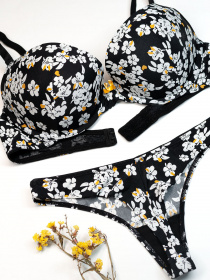 Комплект білизни ISSA Plus модель BL2-862_black Комплект білизни ISSA Plus модель BL2-862_black Фото