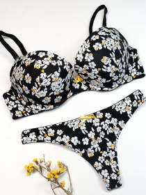 Комплект білизни ISSA Plus модель BL2-862_black Комплект білизни ISSA Plus модель BL2-862_black Фото