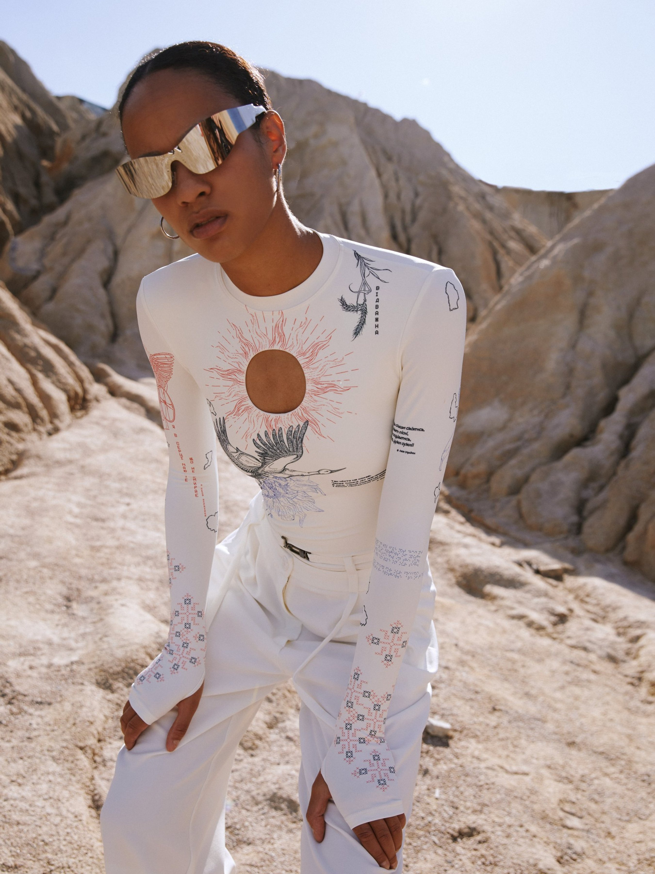 Лонгслів Gepur модель 44856 Фото