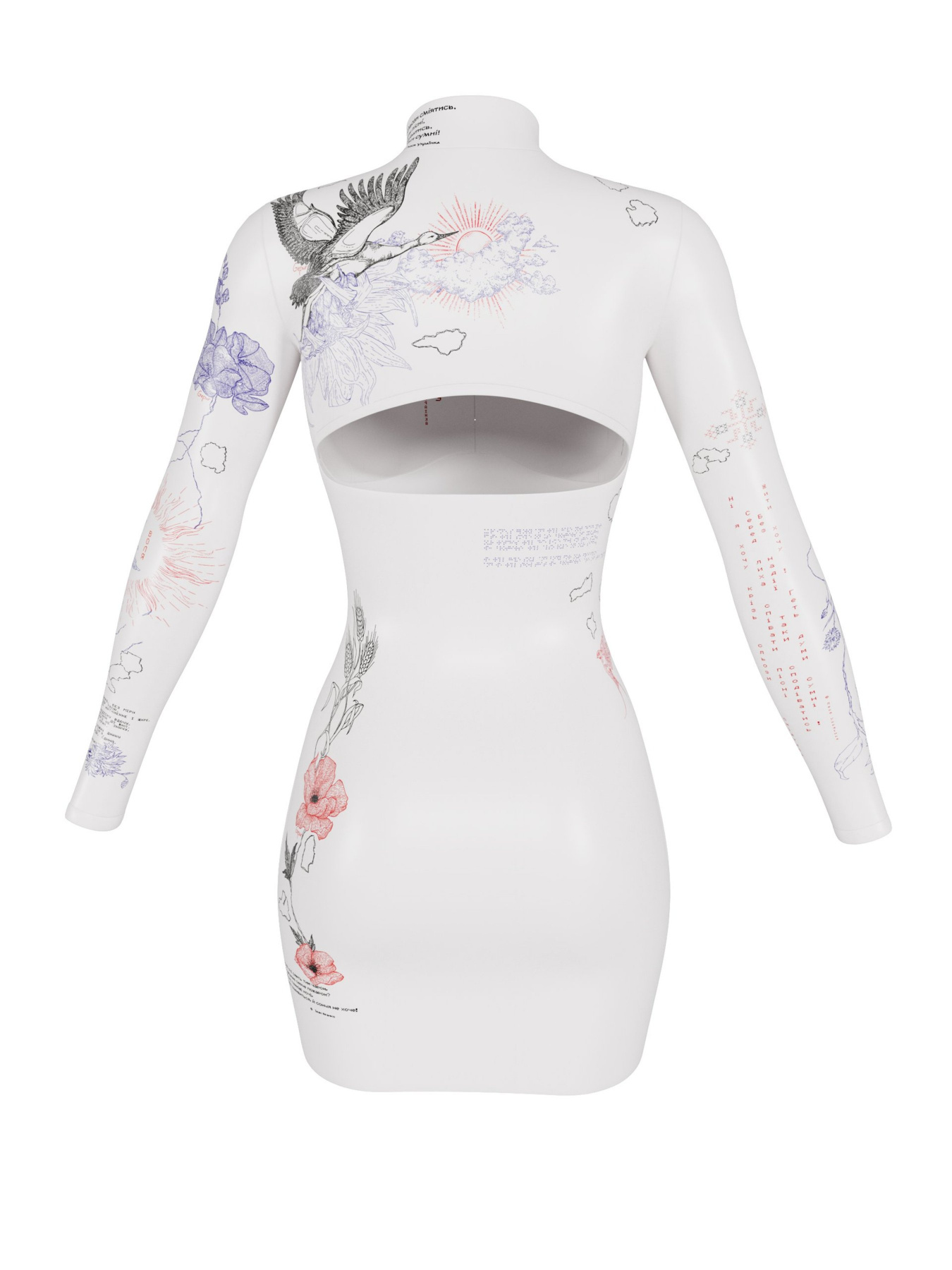 Платье мини Gepur модель 44859 Фото