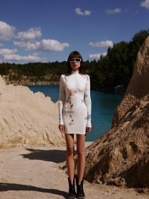 Платье мини Gepur модель 44859 Платье мини Gepur модель 44859 Фото