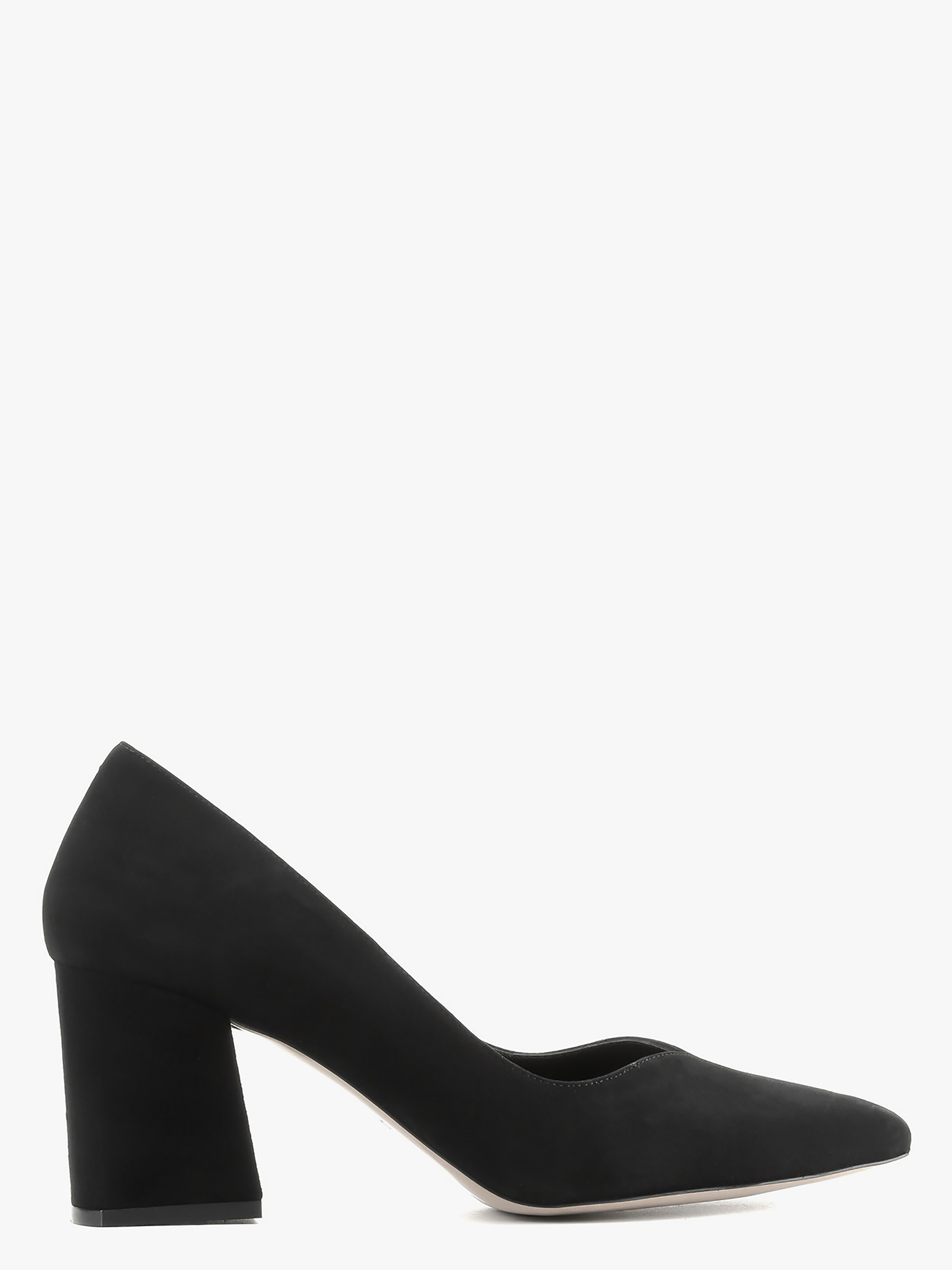 Замшеві Жіночі Туфлі на підборах LeBERDES  (00000016176) колір чорний