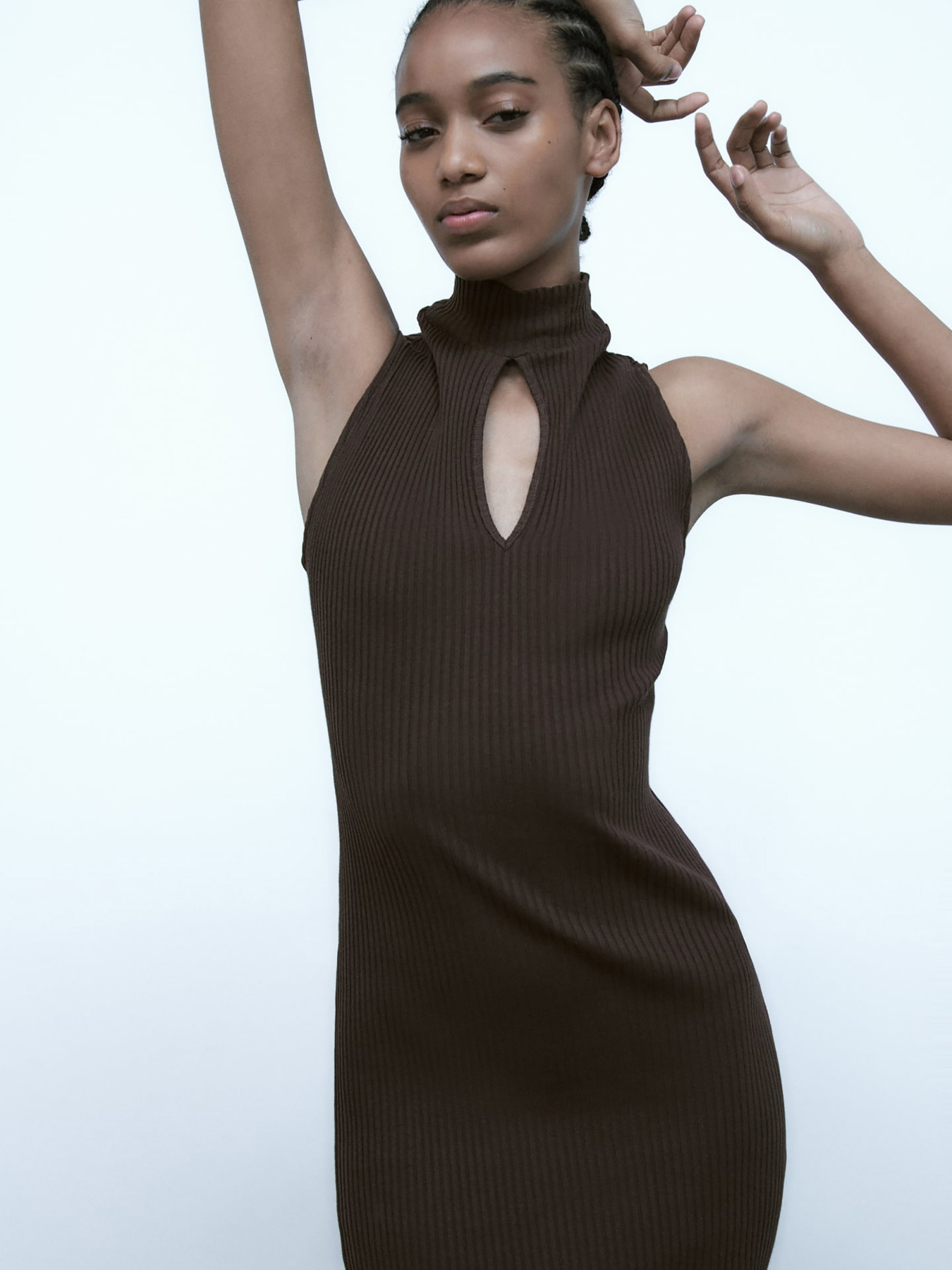 Платье миди ZARA модель 68619 Фото