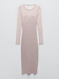 Платье миди ZARA модель 68621 Фото