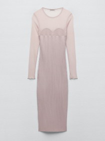 Платье миди ZARA модель 68621 Фото