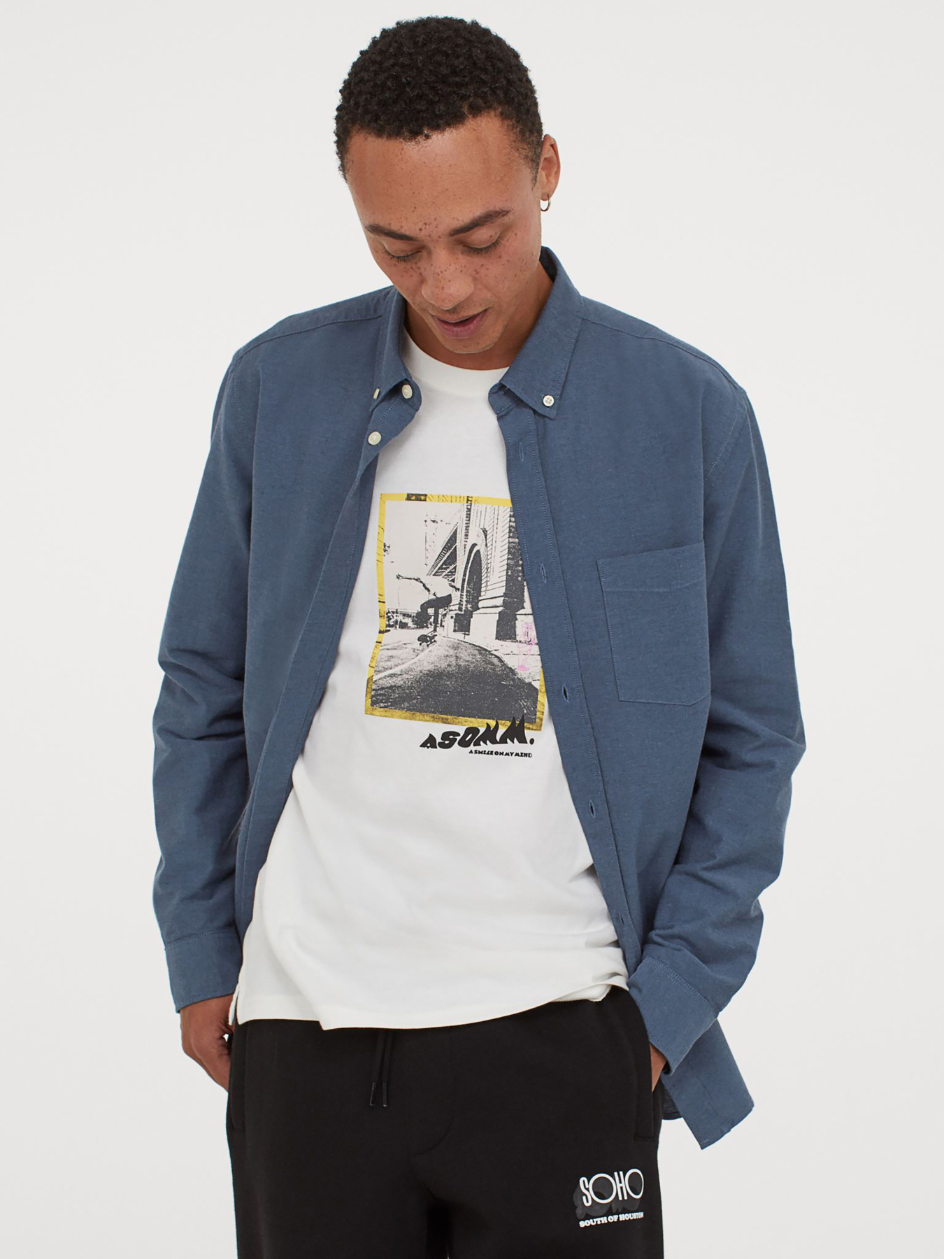 Рубашка H&M модель 54253 Фото