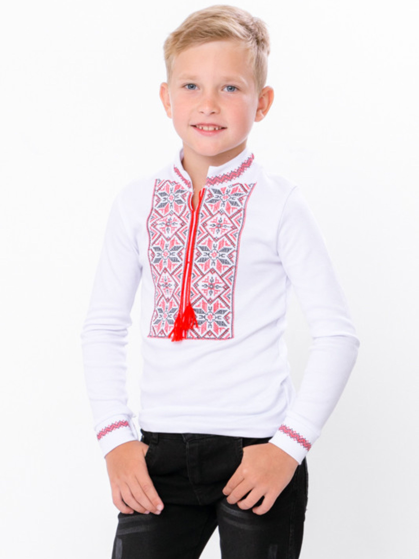 Вышитая рубашка Носи своє модель 6128-038-22-chervonij Фото