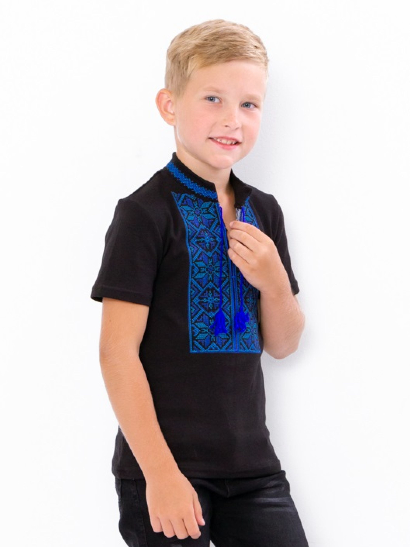 Вишита сорочка Носи своє модель 6127-015-22-blakitnij Вишита сорочка Носи своє модель 6127-015-22-blakitnij Фото