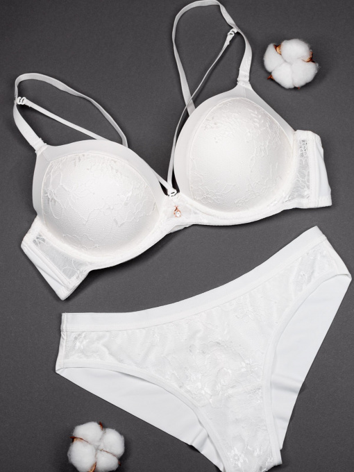 Комплект белья ISSA Plus модель BL2-726_white Фото