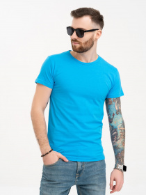 Футболка ISSA Plus модель GN4-42_lightblue. Фото