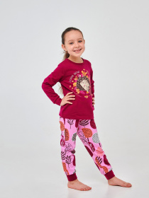 Пижама SMIL модель smil_104531-bordovyj Фото