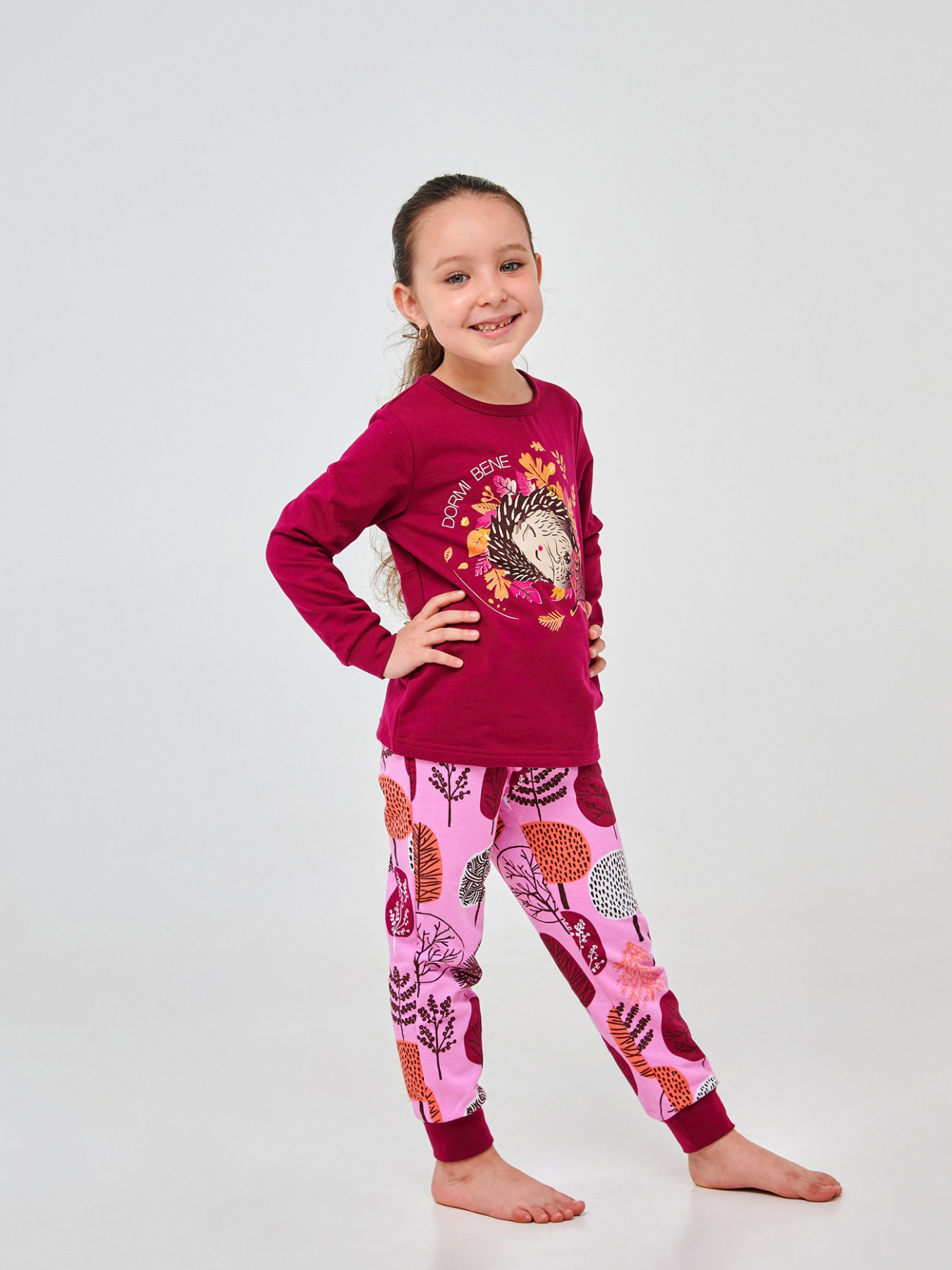 Піжама SMIL модель smil_104531-bordovyj Фото